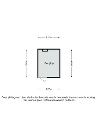 Plattegrond - Landvoogdstraat 31, 6411 XA Heerlen - Landvoogdstraat 31 Heerlen - Berging 2D.jpg